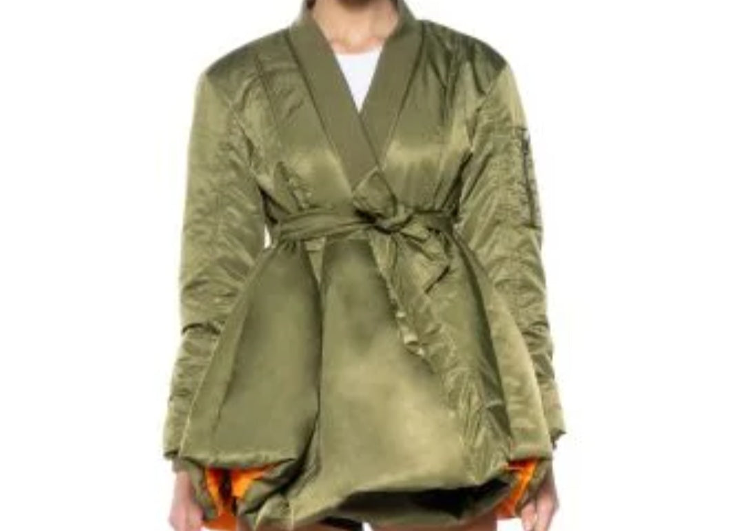 The Peplum Bomber Shacket