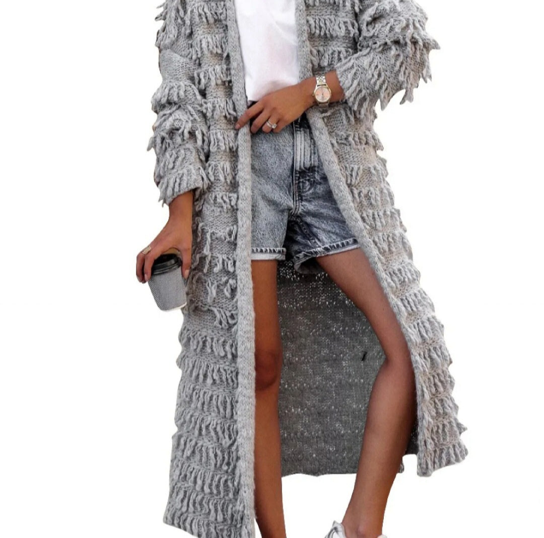 Heart Warmer Fringe Sweater