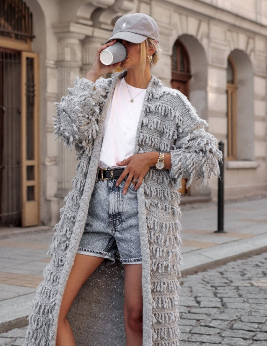 Heart Warmer Fringe Sweater