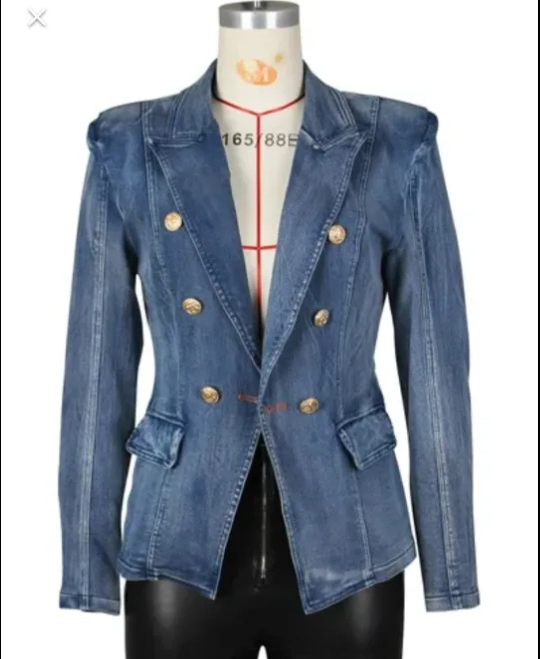 Blazn' Denim Blazer